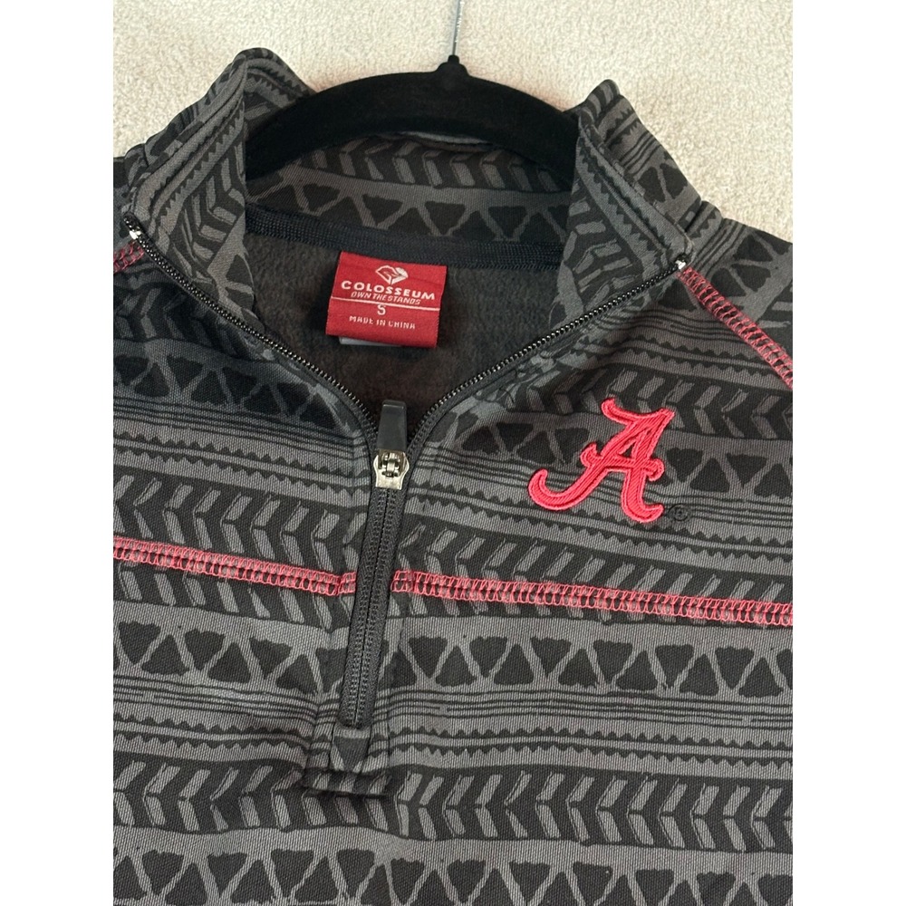 Alabama‎ Crimson Tide SM Colosseum Pullover Jacket Aztec Print Size Small